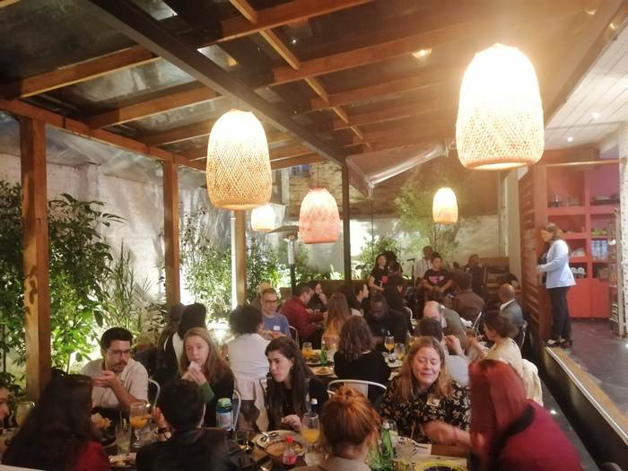Cena de integración con asistentes internacionales