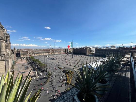 Zócalo y catedral de Ciudad de México